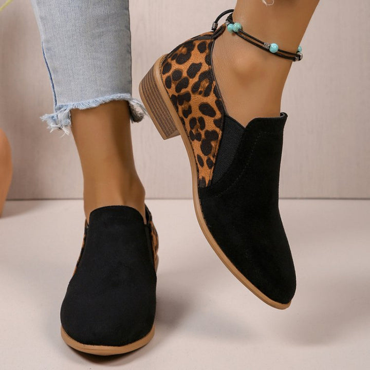 Damen Bequeme Wildleder Slipper Drune