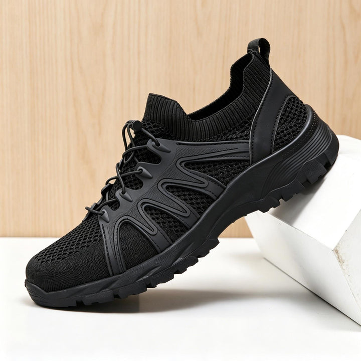 Herren Sportliche Mesh Sneakers mit dämpfender Sohle Drune