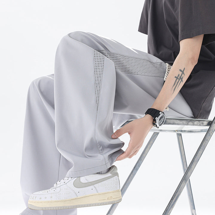 Herren Sportliche Freizeithose mit atmungsaktiven Einsätzen  1788279716