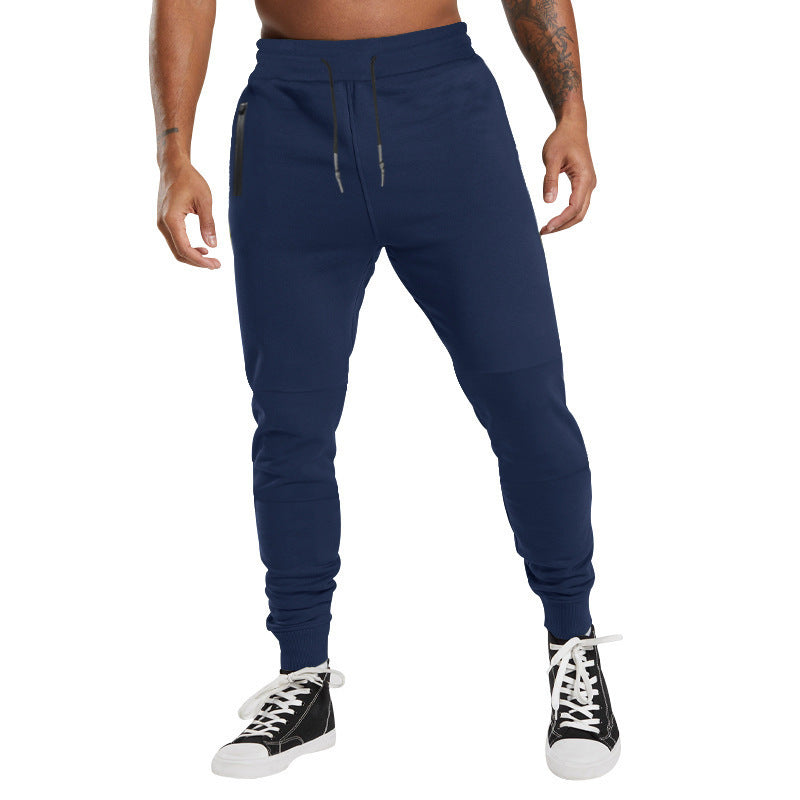 Herren sportive Jogginghose mit funktionalen Taschen und elastischem Bund Drune