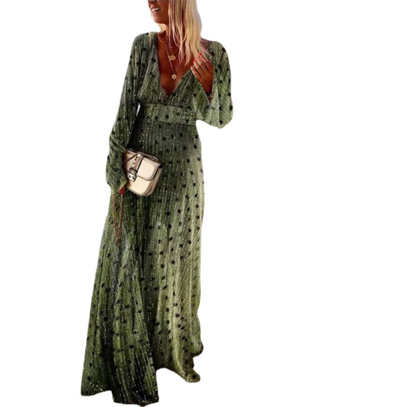 Damen Maxi Kleid Drune