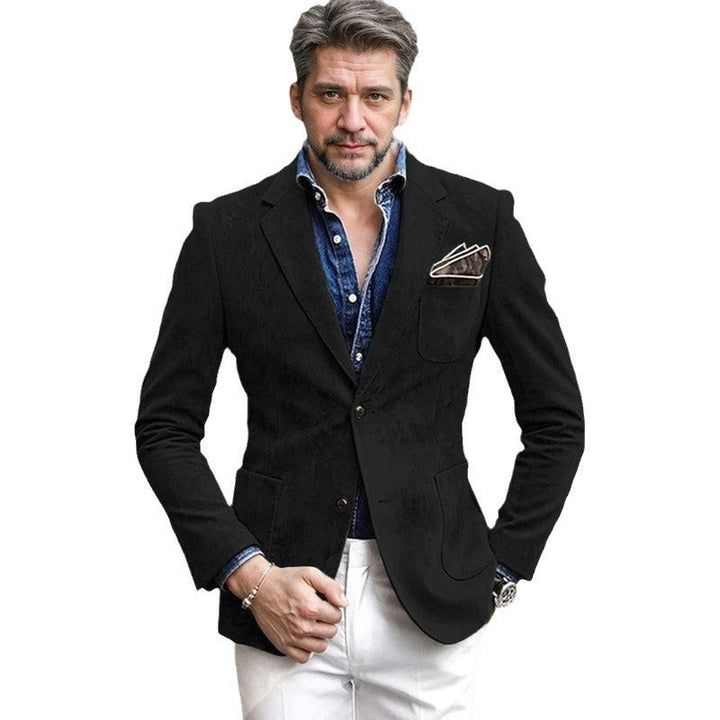 Herren eleganter Samtblazer im modernen Look Drune