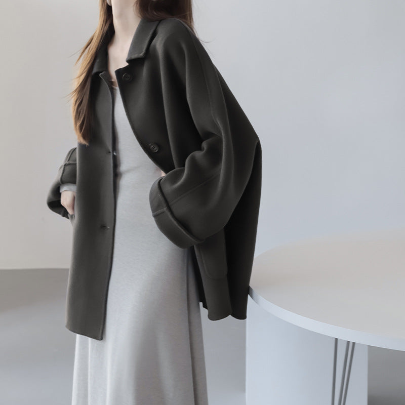 Damen Übergroße Utility-Jacke Drune