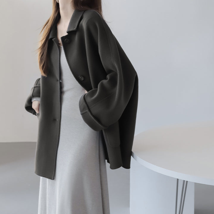 Damen Übergroße Utility-Jacke Drune