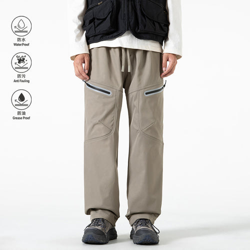 Damen Übergangs‑Cargohose im Vintage‑Wash mit elastischem Komfortbund und Multifunktionsseitenstaschen Drune