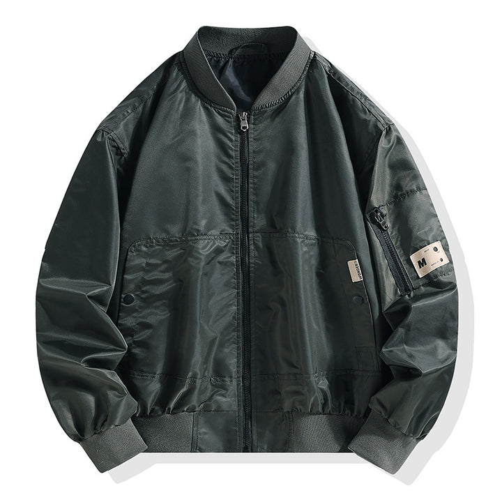 Herren Sportliche Leichte Bomberjacke Drune