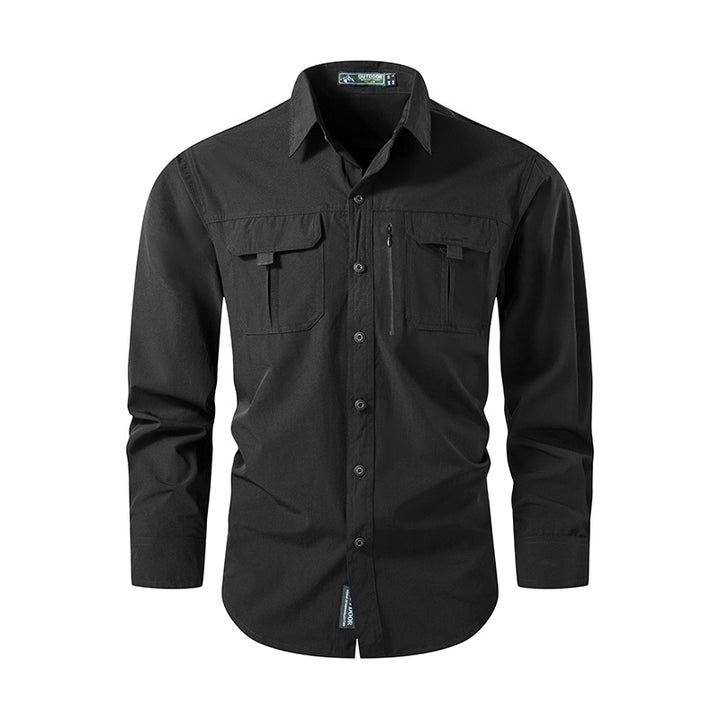 Herren Funktionales Outdoor-Hemd Drune
