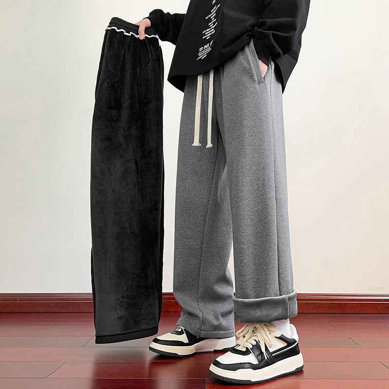 Damen Lässige und bequeme Fleece-Hose