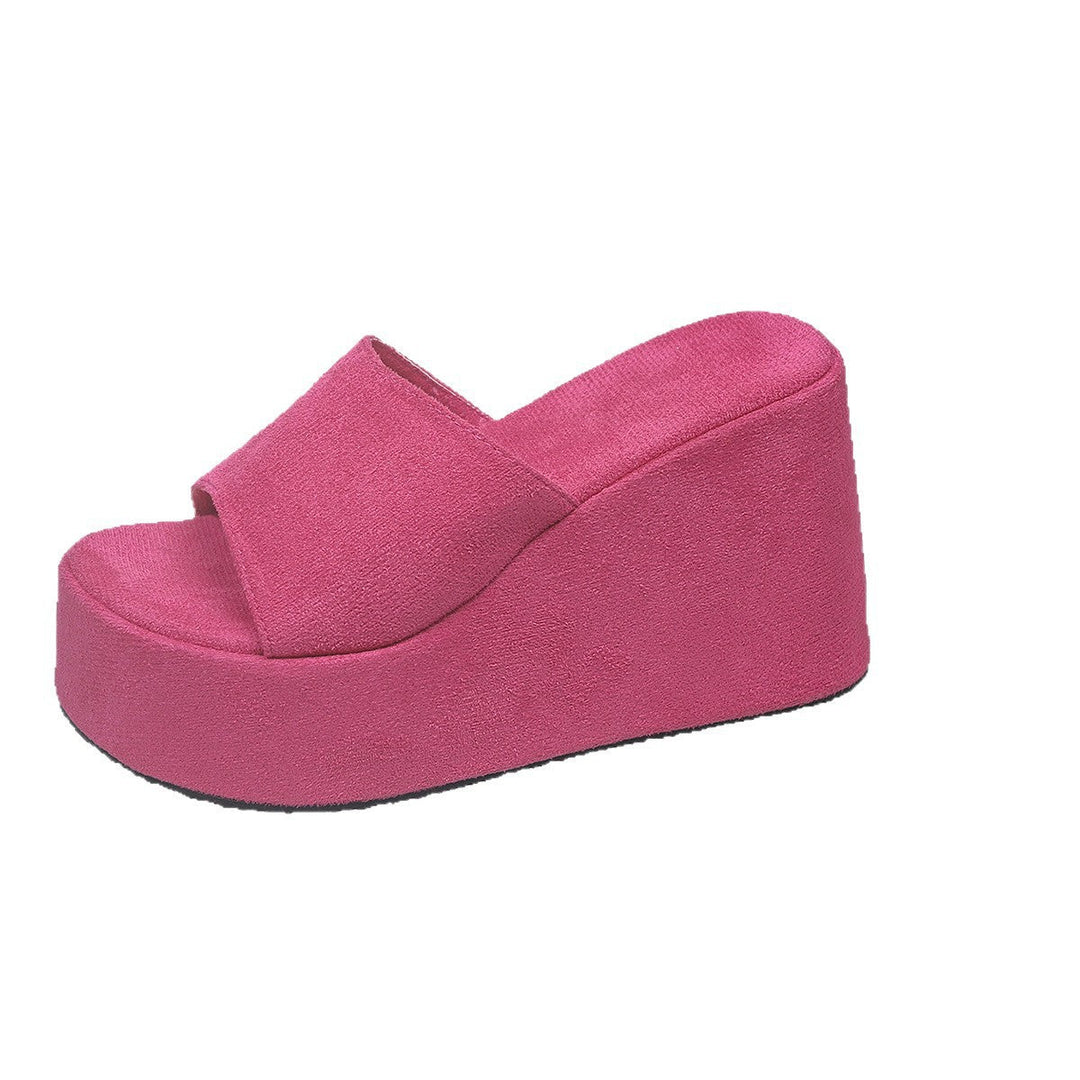 Damen Plattformsandalen Drune