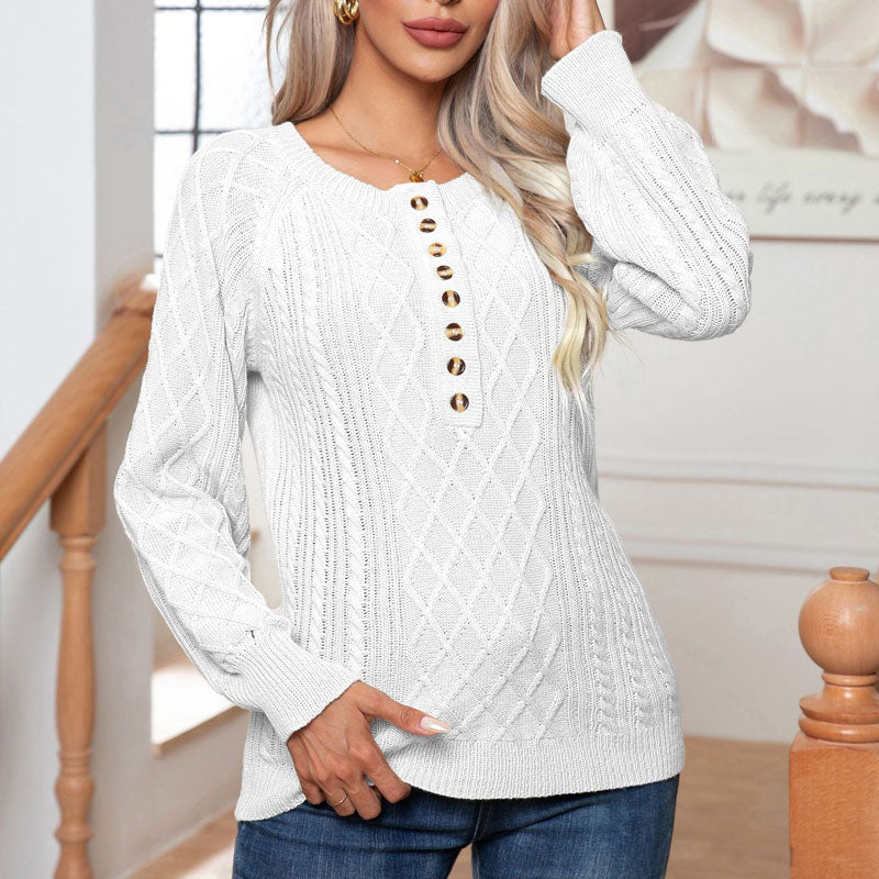 Drune | Pullover Mit Zopfmuster Und Weichem Stoff