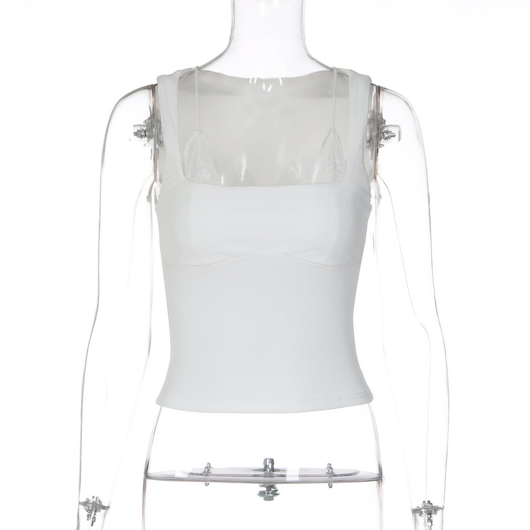 Damen stylisches Trägershirt Drune