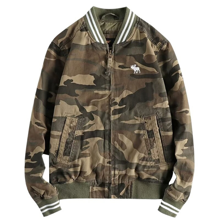 Herren Camouflage Bomberjacke Drune