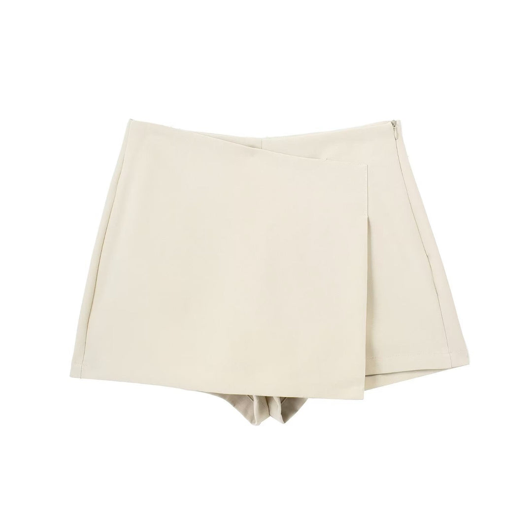 Damen sportliche Shorts mit elegantem Layering-Design Drune