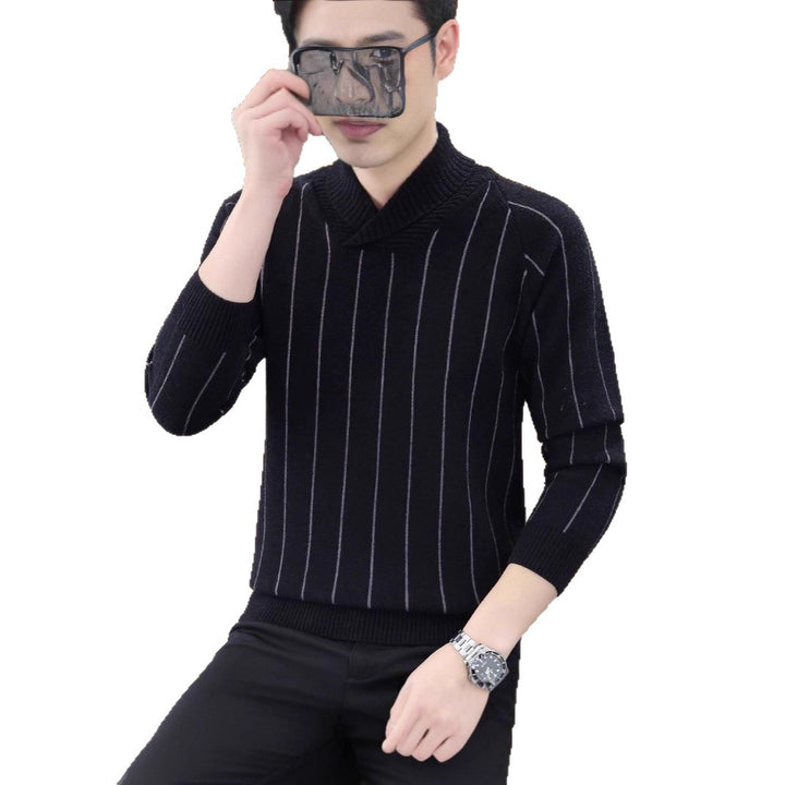 Herren Eleganter Feinstrickpullover Drune