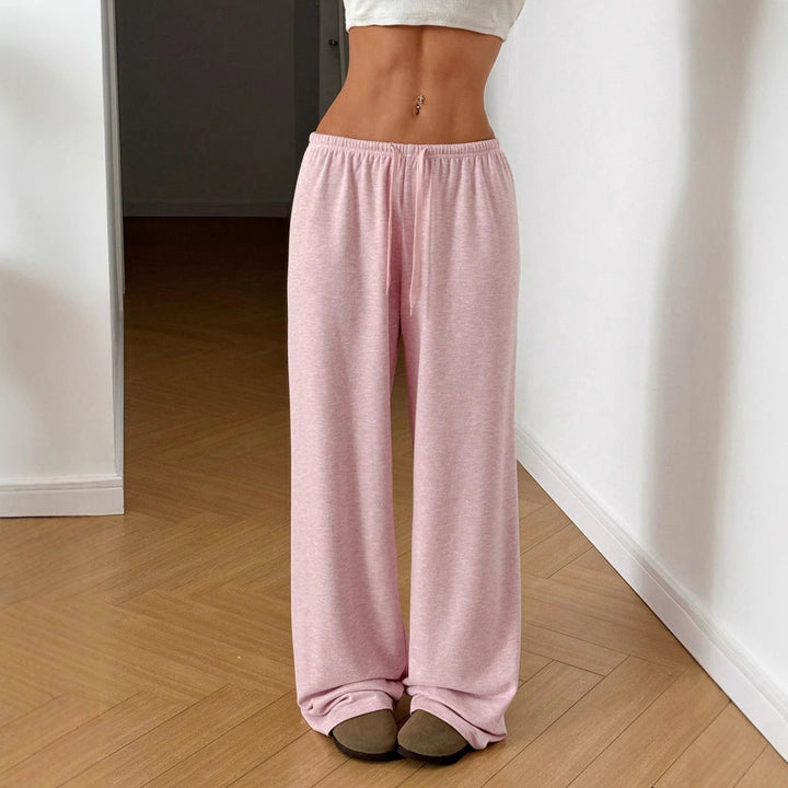 Damen Freizeit-Hose mit weitem Schnitt und bequemem Gummibund Drune