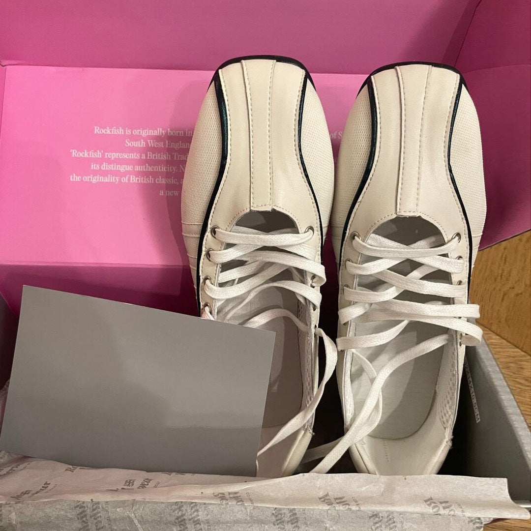 Damen Sportliche Schnürschuhe mit atmungsaktiver Obermaterialstruktur und rutschfester Sohle Drune