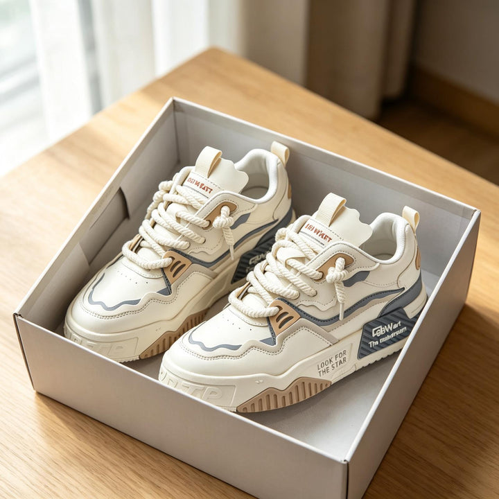 Unisex Sportliche Sneaker mit dämpfender Sohle Drune