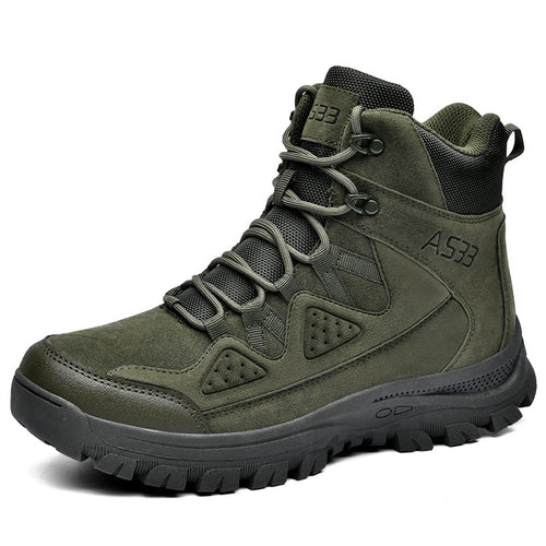 Herren Robuste Hochschnitt Wanderschuhe Drune