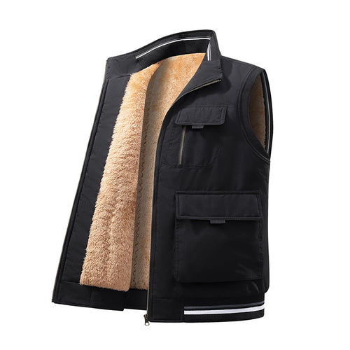 Damen Funktionale Weste mit Fleece-Innenfutter