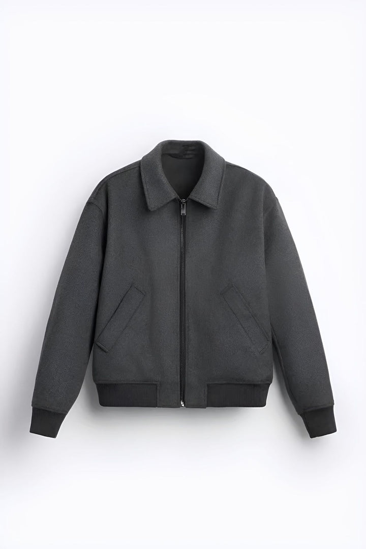 Damen lässige Fleece-Bomberjacke Drune