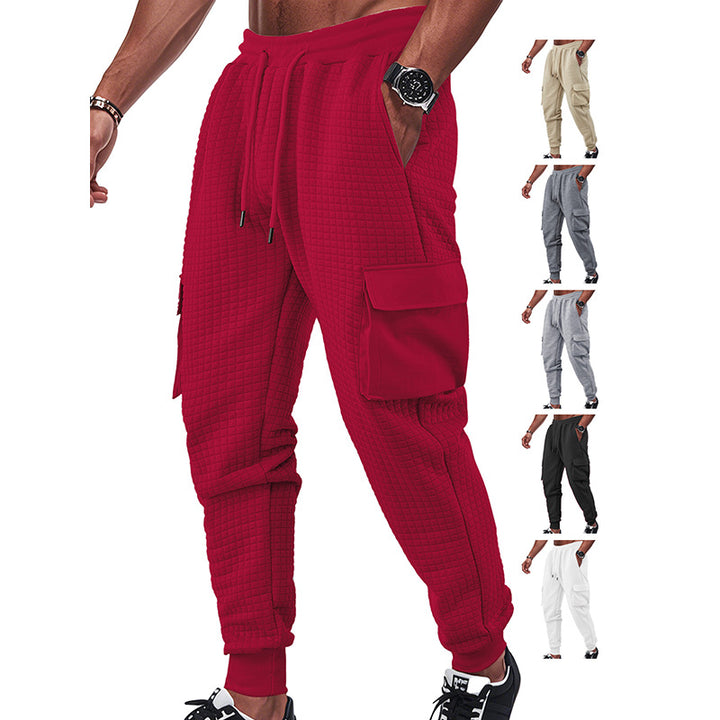 Herren Cargo-Jogginghose mit atmungsaktivem Material und praktischen Seitentaschen Drune