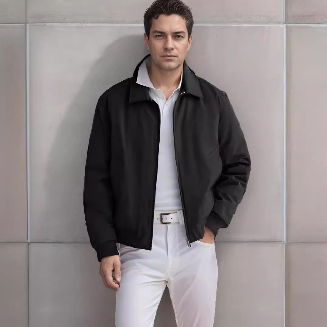 Herren Freizeitjacke mit modernem Design und praktischen Details Drune