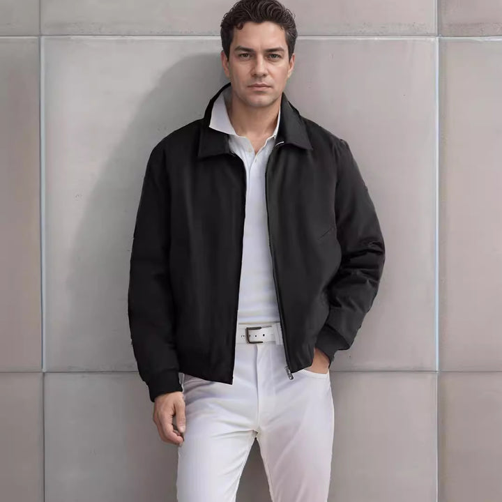 Herren Freizeitjacke mit modernem Design und praktischen Details Drune