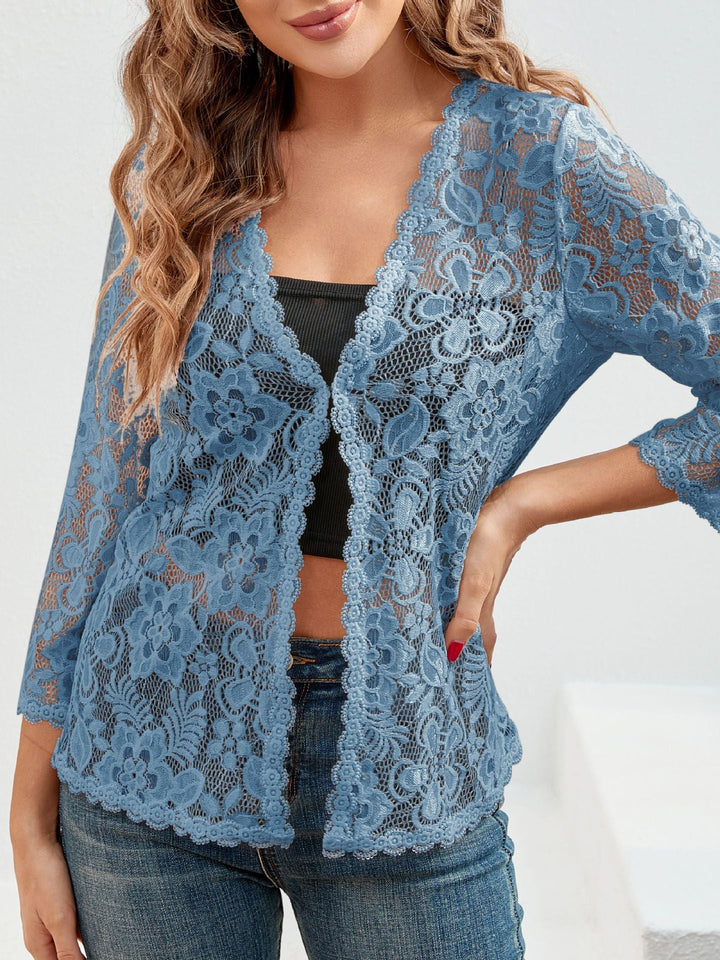 Drune | Eleganter Blazer mit Spitze