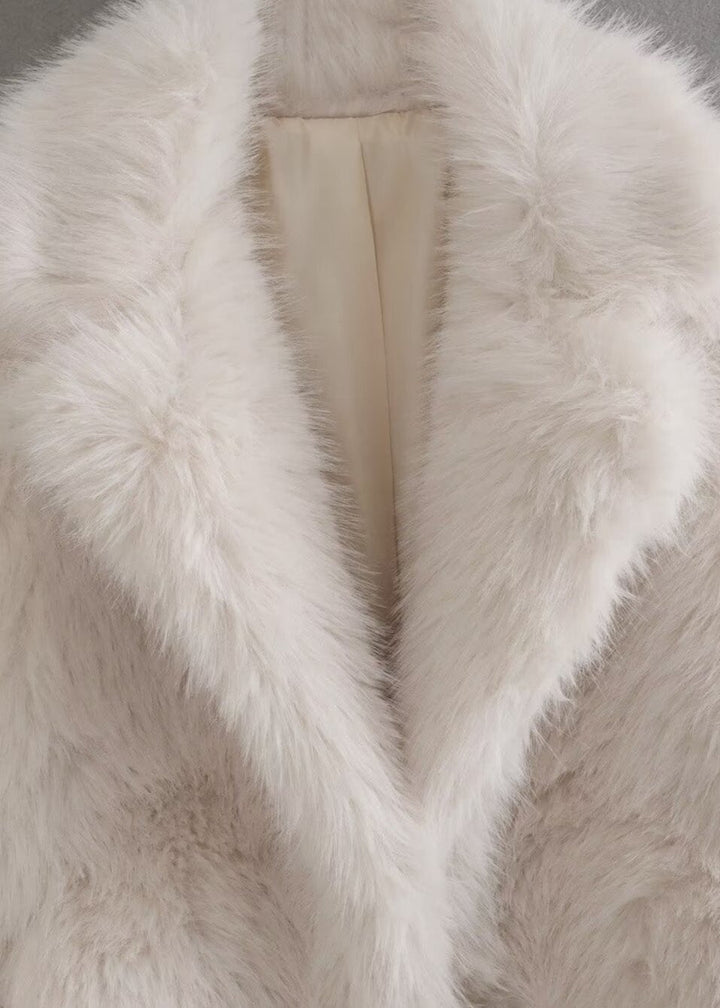 Drune | Elegante Damen Winterjacke mit Weichem Kunstpelz