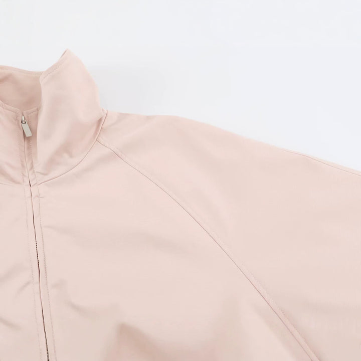 Damen Boxy Kurzblouson mit hohem Stehkragen und Reißverschluss Drune