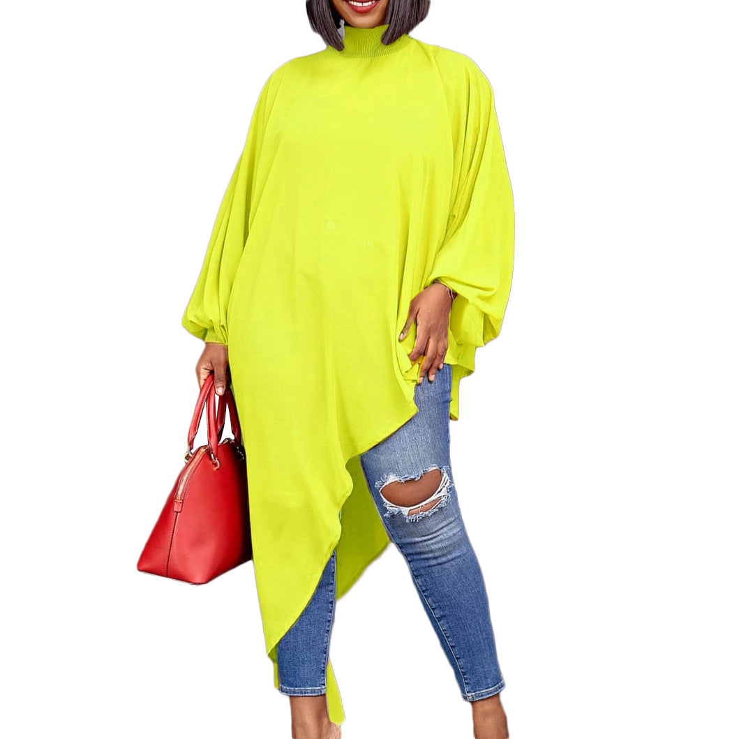 Damen asymmetrisches Kleid mit minimalistischer Eleganz Drune