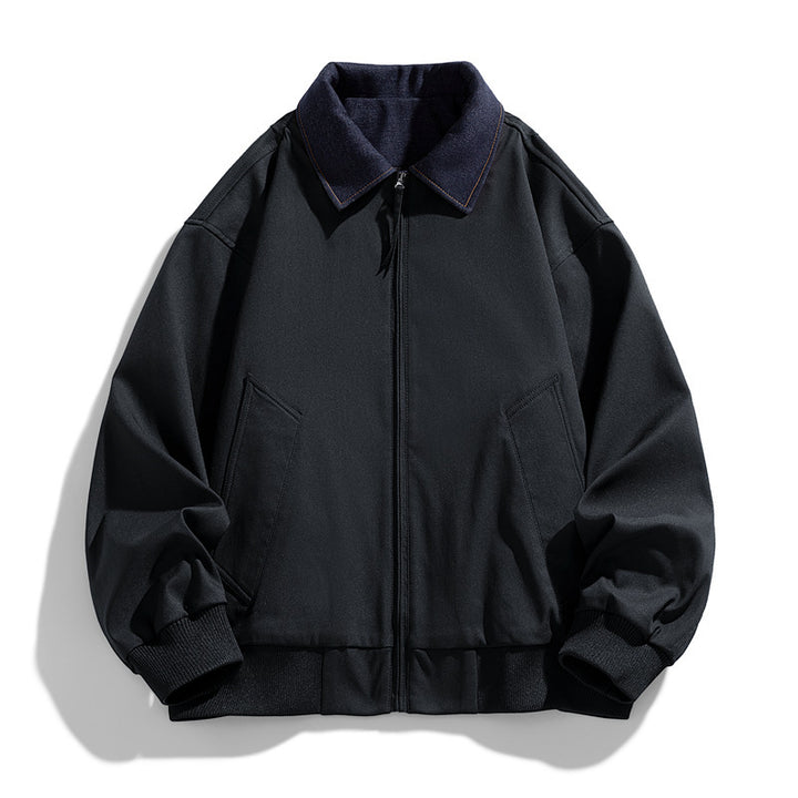 Herren Modische Übergangsjacke mit Steppdetails Drune