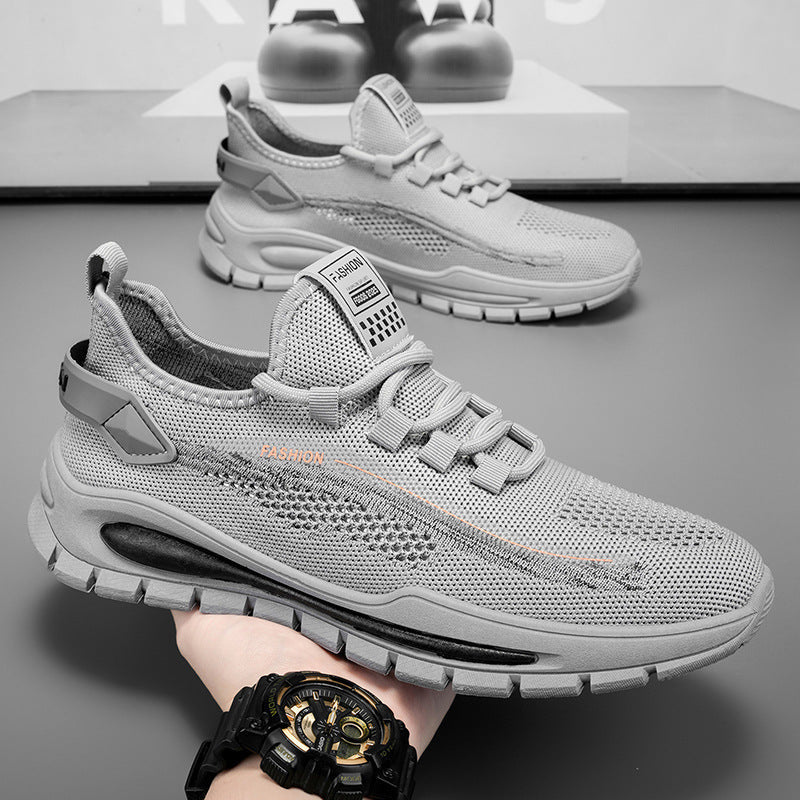 Damen Sportliche Sneaker mit atmungsaktivem Obermaterial und flexibler Sohle Drune