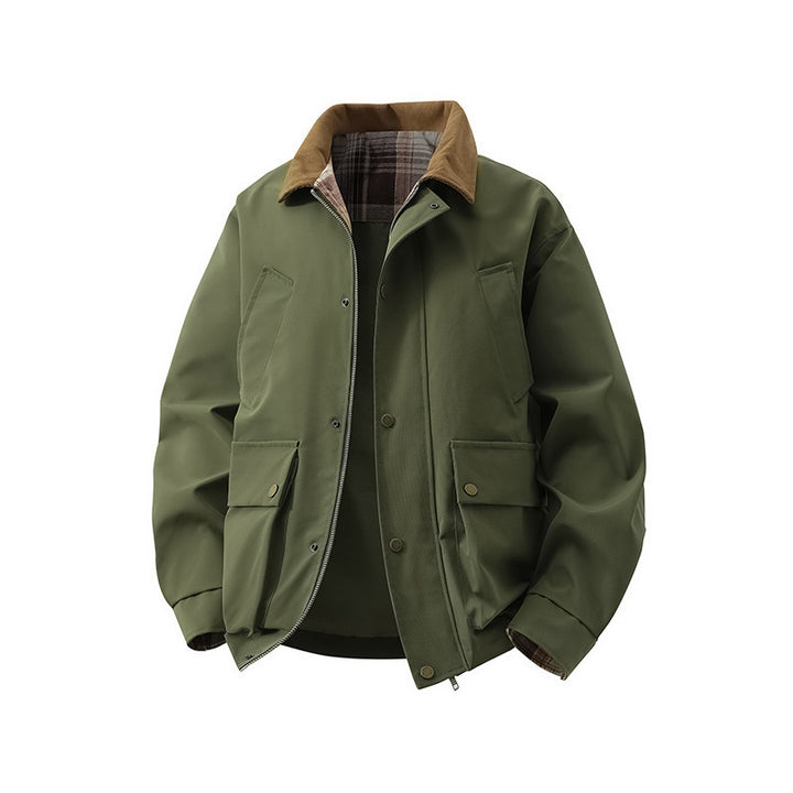 Herren Robuste Arbeitsjacke mit praktischen Taschen Drune