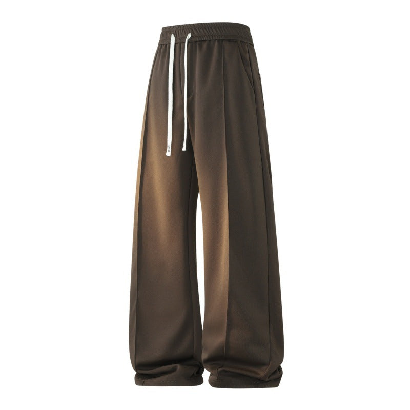 Damen Weite Lounge-Jogginghose mit Kordelzug, elastischem Bund & Seitentaschen Drune