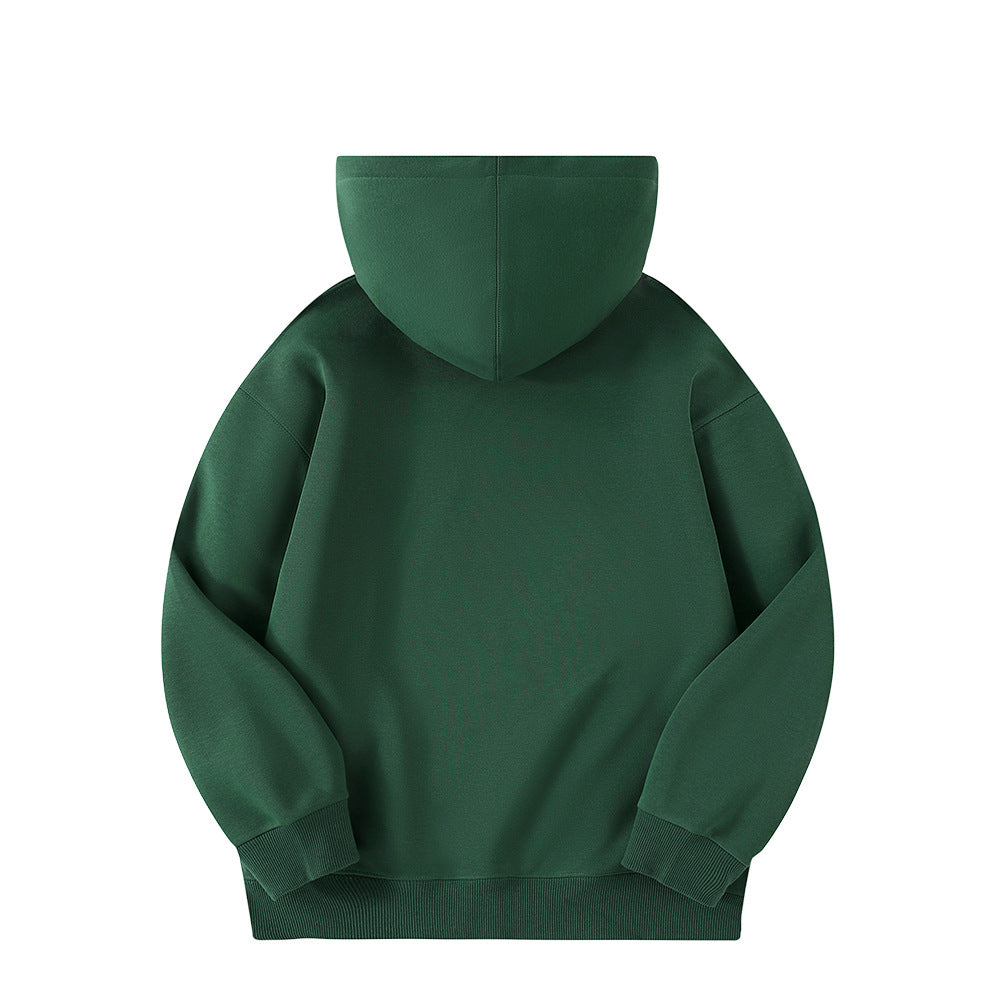 Unisex Minimalistischer Oversize-Kapuzenpullover mit French‑Terry-Qualität und verstärkten Nähten Drune