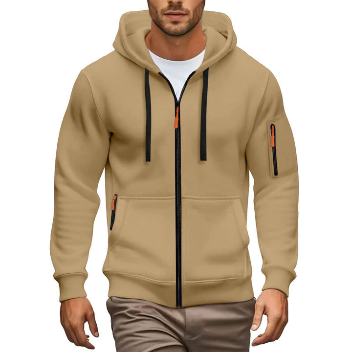 Herren Hochwertiger Zip-Hoodie Drune