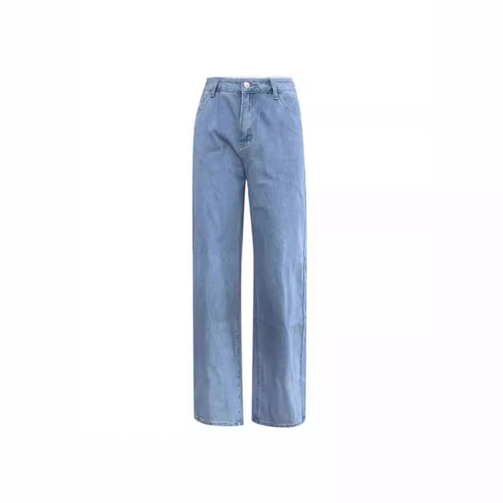Damen nan relaxed-fit Baggy-Jeans mit hoher Taille und tiefem Schritt Drune