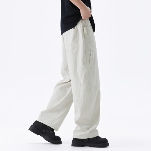 Damen Bequeme Cargo-Hose Drune