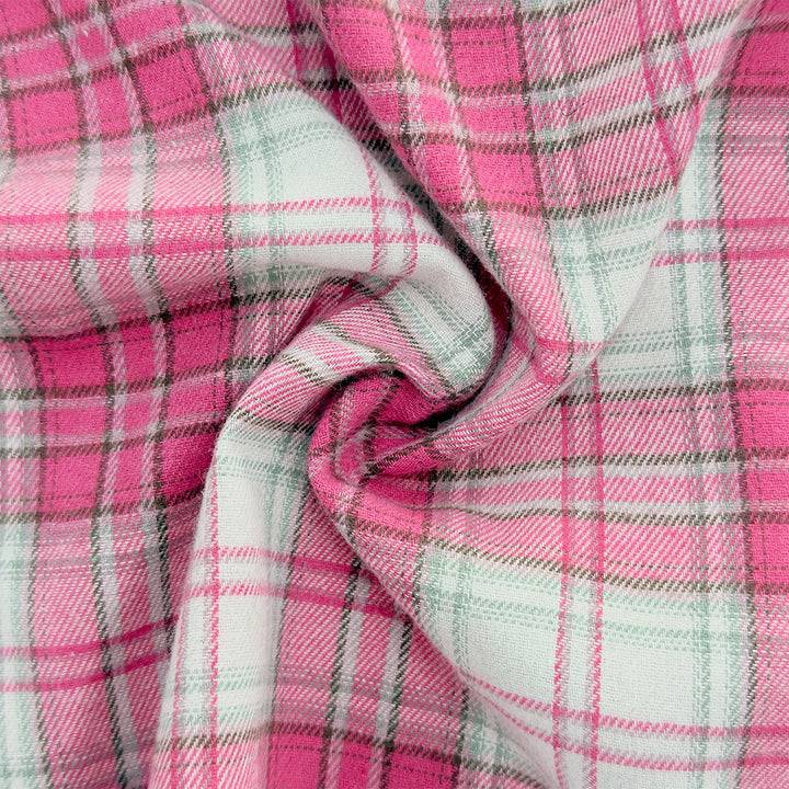 Damen Karo Schlafanzugset Drune