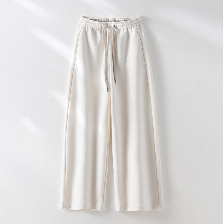 Damen Weite Sweatpant mit elastischem Bund, Kordelzug und seitlichen Eingrifftaschen Drune