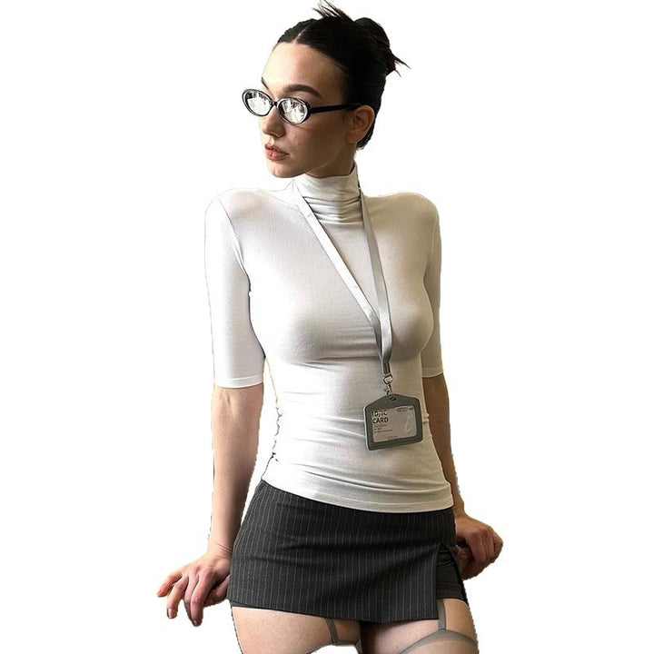 Damen Hochwertiges Longsleeve Shirt Drune