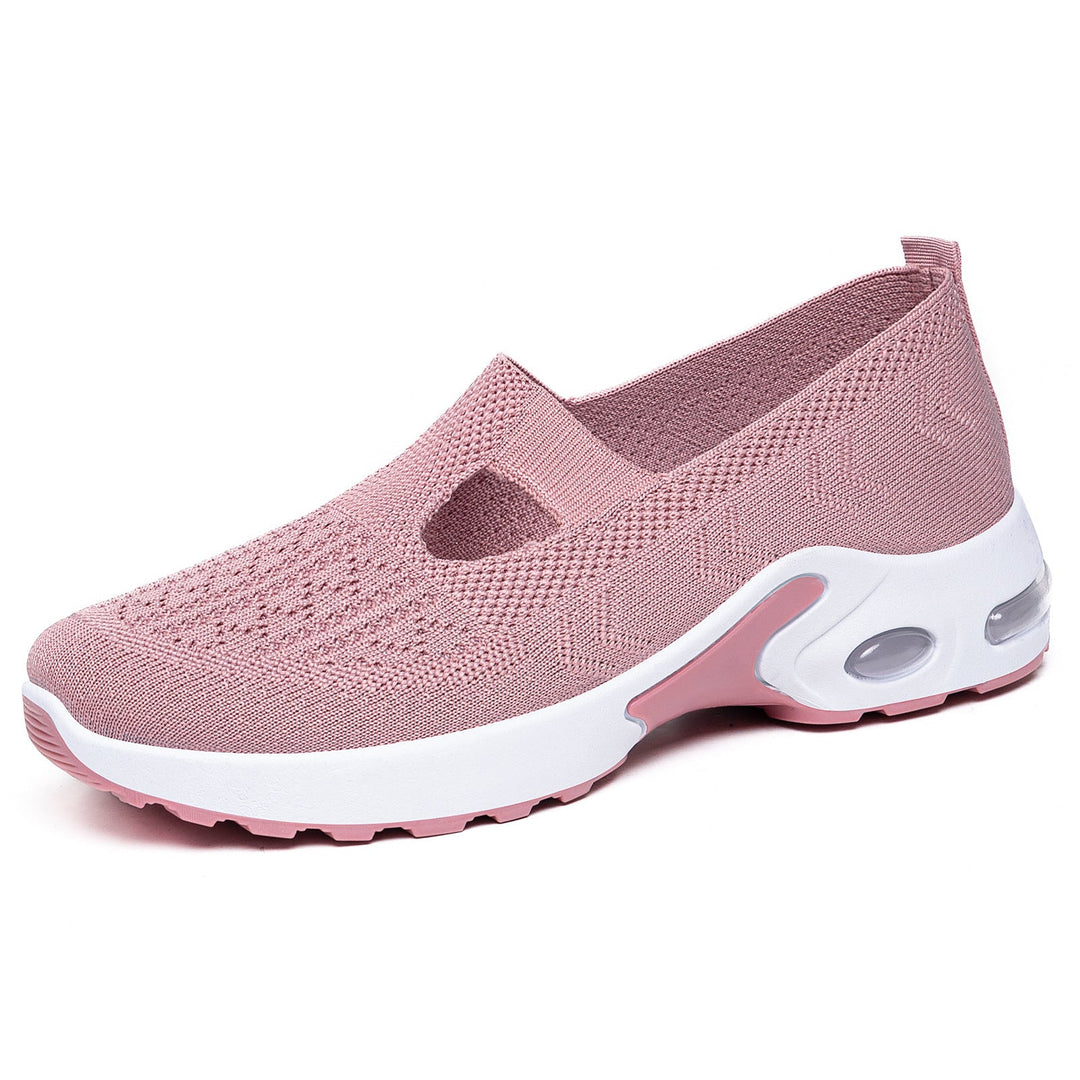 Damen Sportliche Slip-On Sneakers mit komfortabler Strobel-Konstruktion und atmungsaktivem Obermaterial Drune