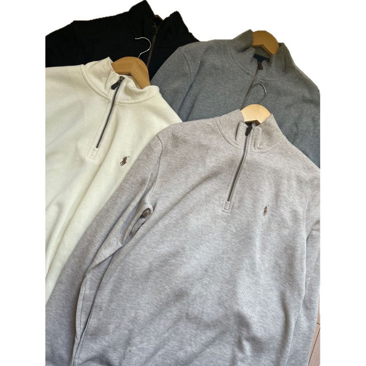 Damen Sportlicher Pullover mit Stehkragen Drune