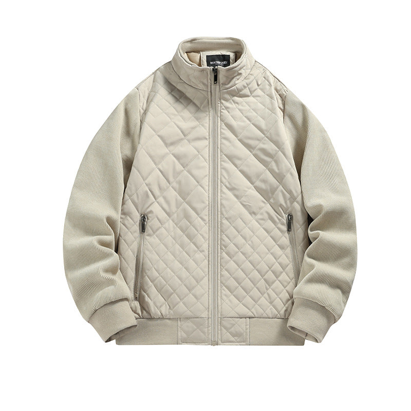 Herren Leichte Steppjacke mit Stehkragen Drune