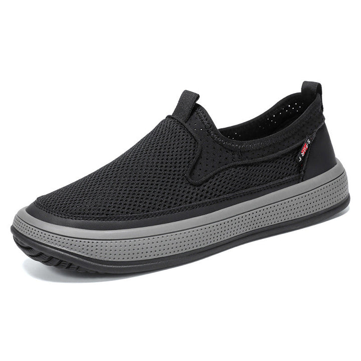 Damen Komfortable und atmungsaktive Slip-On Sneakers mit rutschfester Sohle Drune