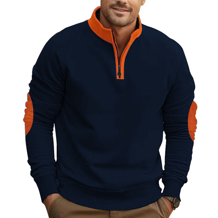 Herren Sportpullover mit Stehkragen Drune