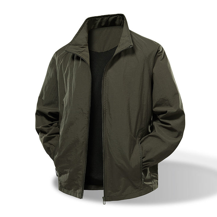 Herren Leichte Übergangsjacke mit atmungsaktiven Materialien Drune