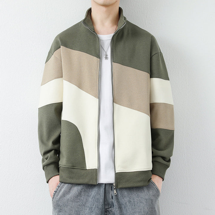 Herren zeitgemäße Sportjacke Drune