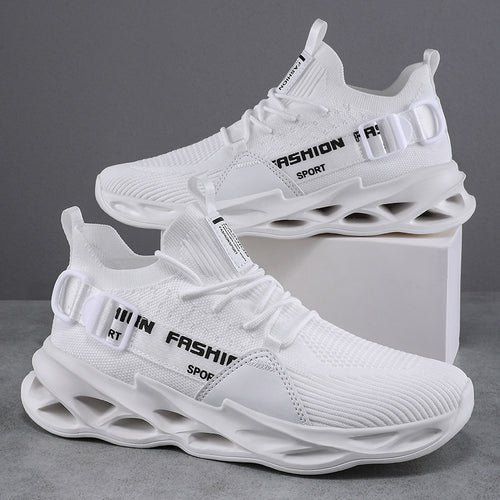 Unisex Strick-Sockensneaker mit gelochter Waben-Luftsohle Drune
